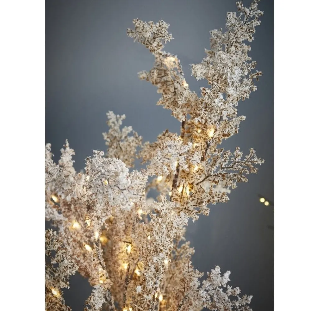 RETIF Beleuchteter Federbaum 180 Mikro-Leds Warmweis H180 Cm Online