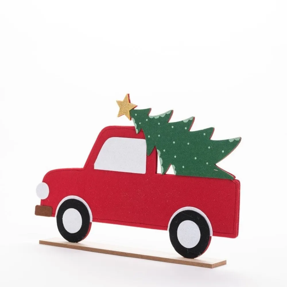 RETIF Gewebe Auto Mit Tannenbaum L 58 X H 37 Cm Flash Sale