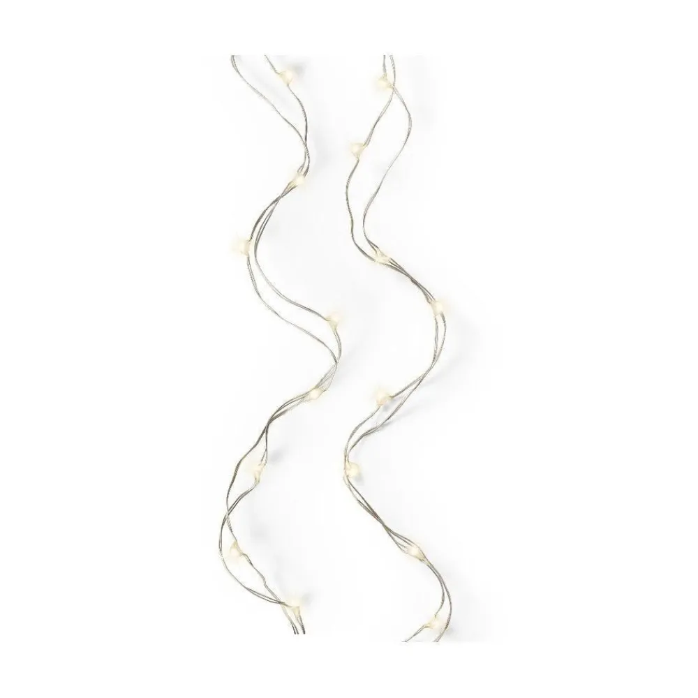 RETIF Girlande 40 Mikro-Leds Warmweis 195 Cm Store