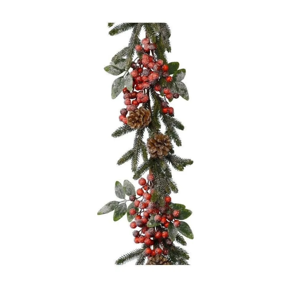RETIF Girlande Mit Beeren Und Tannenzapfen 176Cm Shop