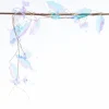 RETIF Girlande Schillernde Blatter L 120 Cm Hot