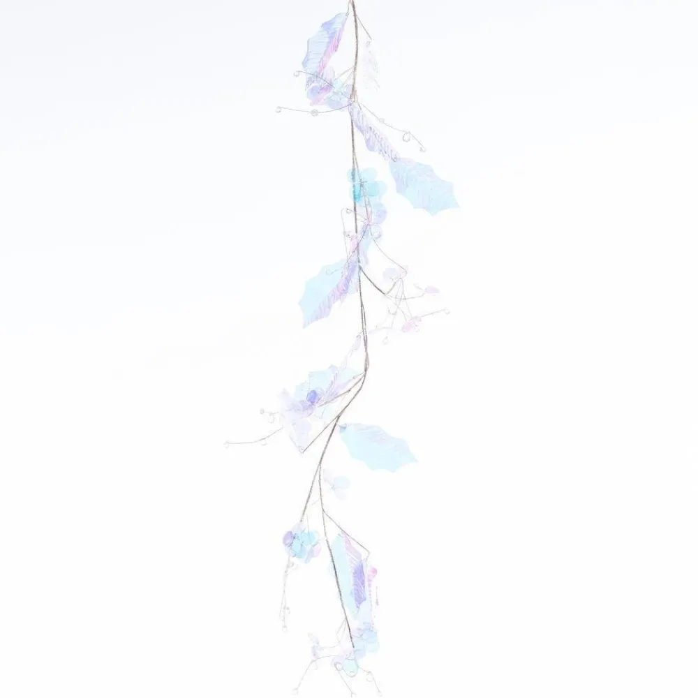 RETIF Girlande Schillernde Blatter L 120 Cm Hot
