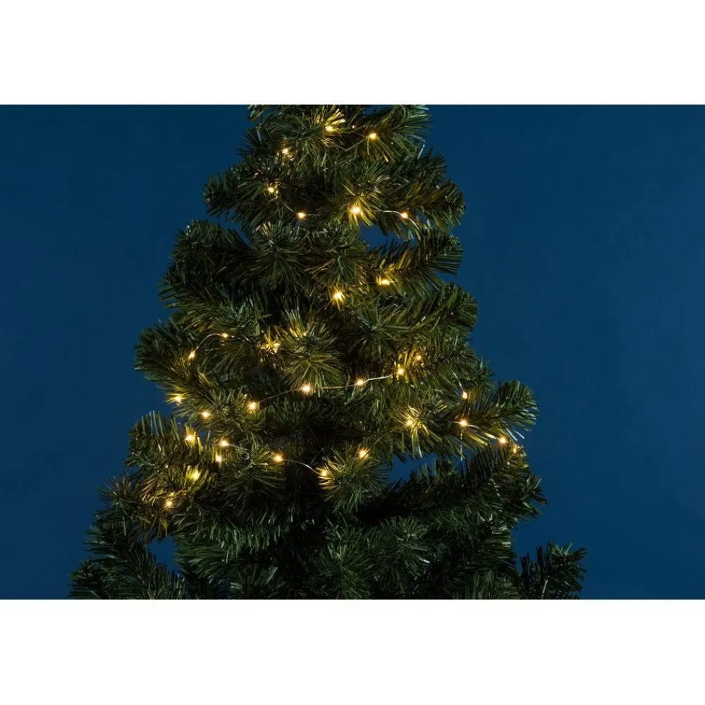 RETIF Girlande Silberdraht 40 Warmweise Mikroleds L 195 Cm Best Sale