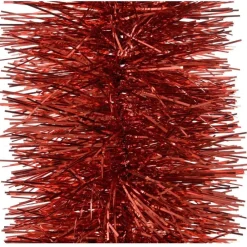 RETIF Glitzergirlande In Glanzendem Rot O 20 X 270 Cm Cheap