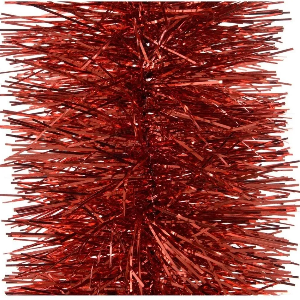 RETIF Glitzergirlande In Glanzendem Rot O 20 X 270 Cm Cheap