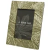 RETIF Goldfarbener Rahmen Mit Blattmuster 16 X 21 Cm Store