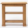 RETIF Holzkonsole Mit Abnehmbaren Regalen B 90 X T 30 X H 80 Cm Cheap