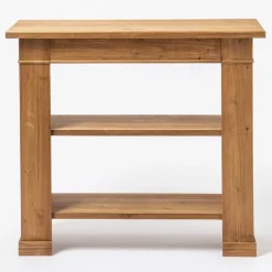 RETIF Holzkonsole Mit Abnehmbaren Regalen B 90 X T 30 X H 80 Cm Cheap