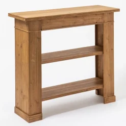 RETIF Holzkonsole Mit Abnehmbaren Regalen B 90 X T 30 X H 80 Cm Cheap