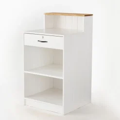 RETIF Holztheke Weis 1 Regalboden Natur L60 X D60 X H110 Cm Shop