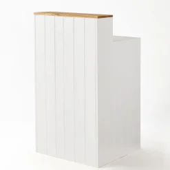 RETIF Holztheke Weis 1 Regalboden Natur L60 X D60 X H110 Cm Shop