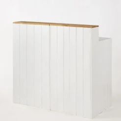 RETIF Holztheke Weis 1 Regalboden Natur L60 X D60 X H110 Cm Shop