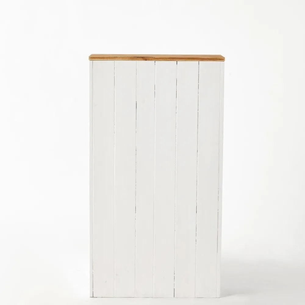 RETIF Holztheke Weis 1 Regalboden Natur L60 X D60 X H110 Cm Shop