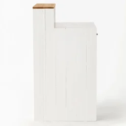 RETIF Holztheke Weis 1 Regalboden Natur L60 X D60 X H110 Cm Shop