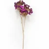 RETIF Hortensienzweig Dunkelviolett Mit Goldenem Stiel H 60 Cm Sale