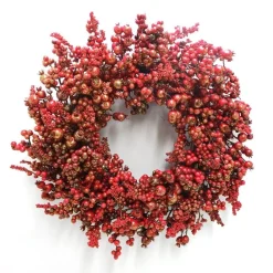 RETIF Kranz Aus Roten Glitzerbeeren O 55Cm Flash Sale