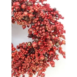 RETIF Kranz Aus Roten Glitzerbeeren O 55Cm Flash Sale