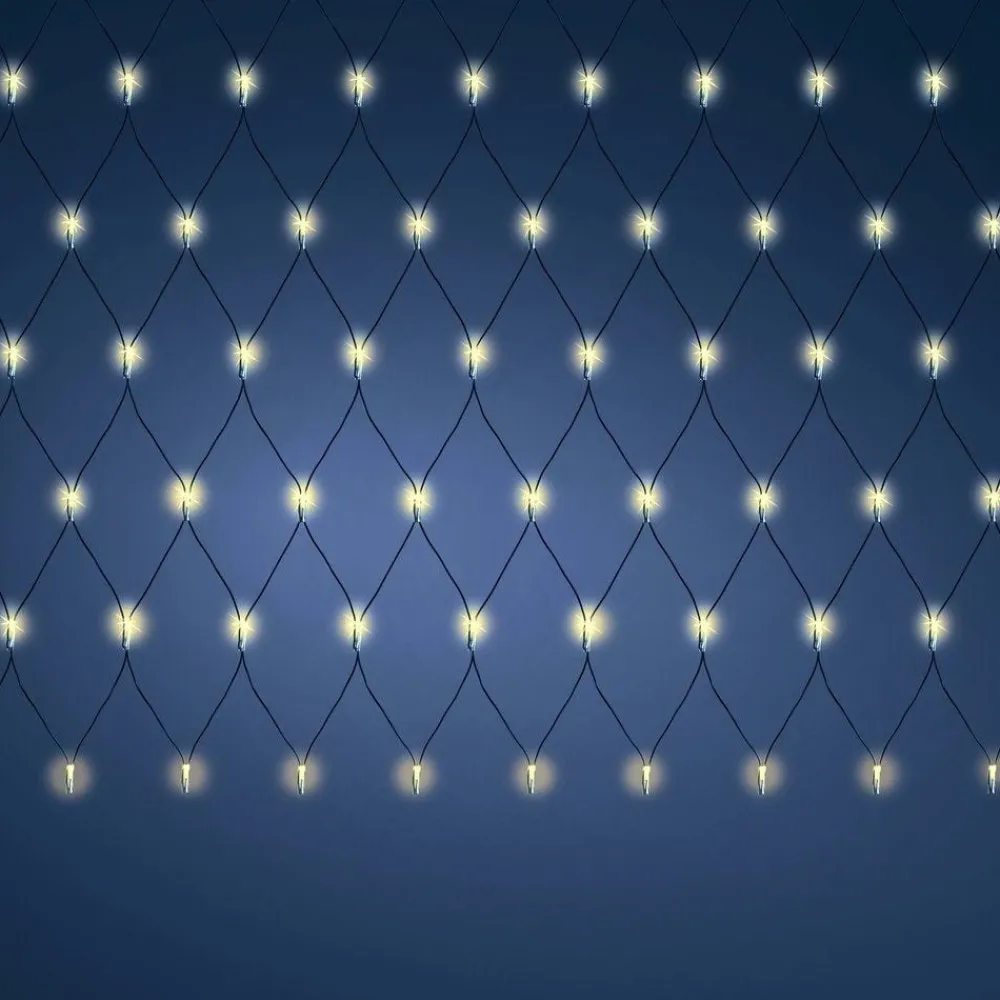 RETIF Leuchtnetz 96 Leds Warmweis 1 X 1,3 M Clearance