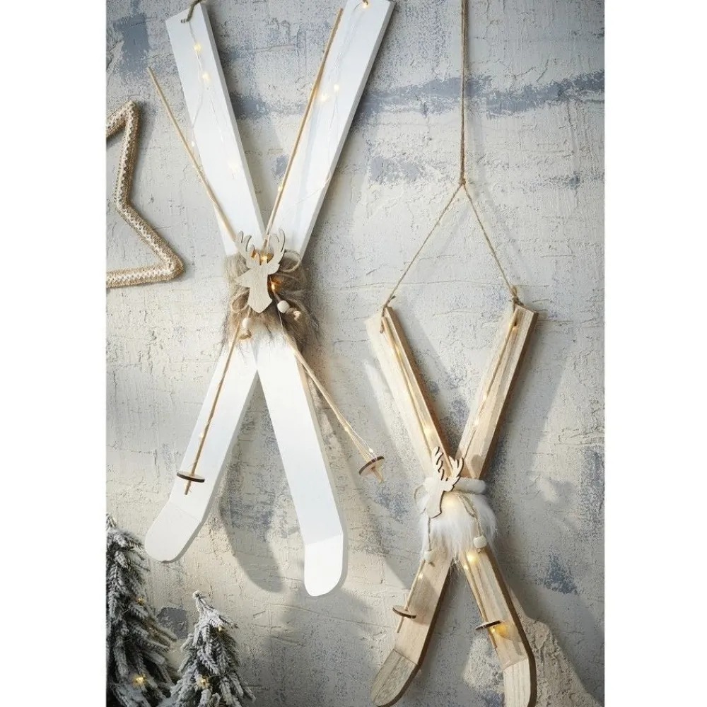 RETIF Leucht-Ski 7 Leds H 22Cm - 2 Mogliche Modelle Online