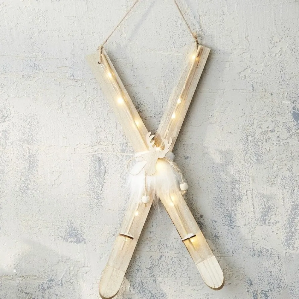 RETIF Leucht-Ski 7 Leds H 22Cm - 2 Mogliche Modelle Online