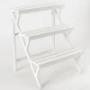 RETIF Prasentationsstander 3 Ebenen Holz Weis 60 X 50 X 70 Cm Online