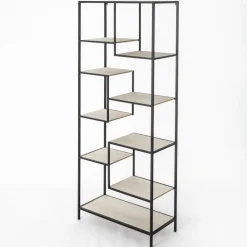 RETIF Regalmobel Aus Metall Und Holz 70 X 32 X 170 Cm Sale