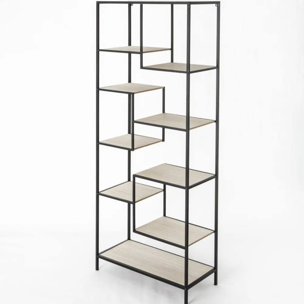 RETIF Regalmobel Aus Metall Und Holz 70 X 32 X 170 Cm Sale