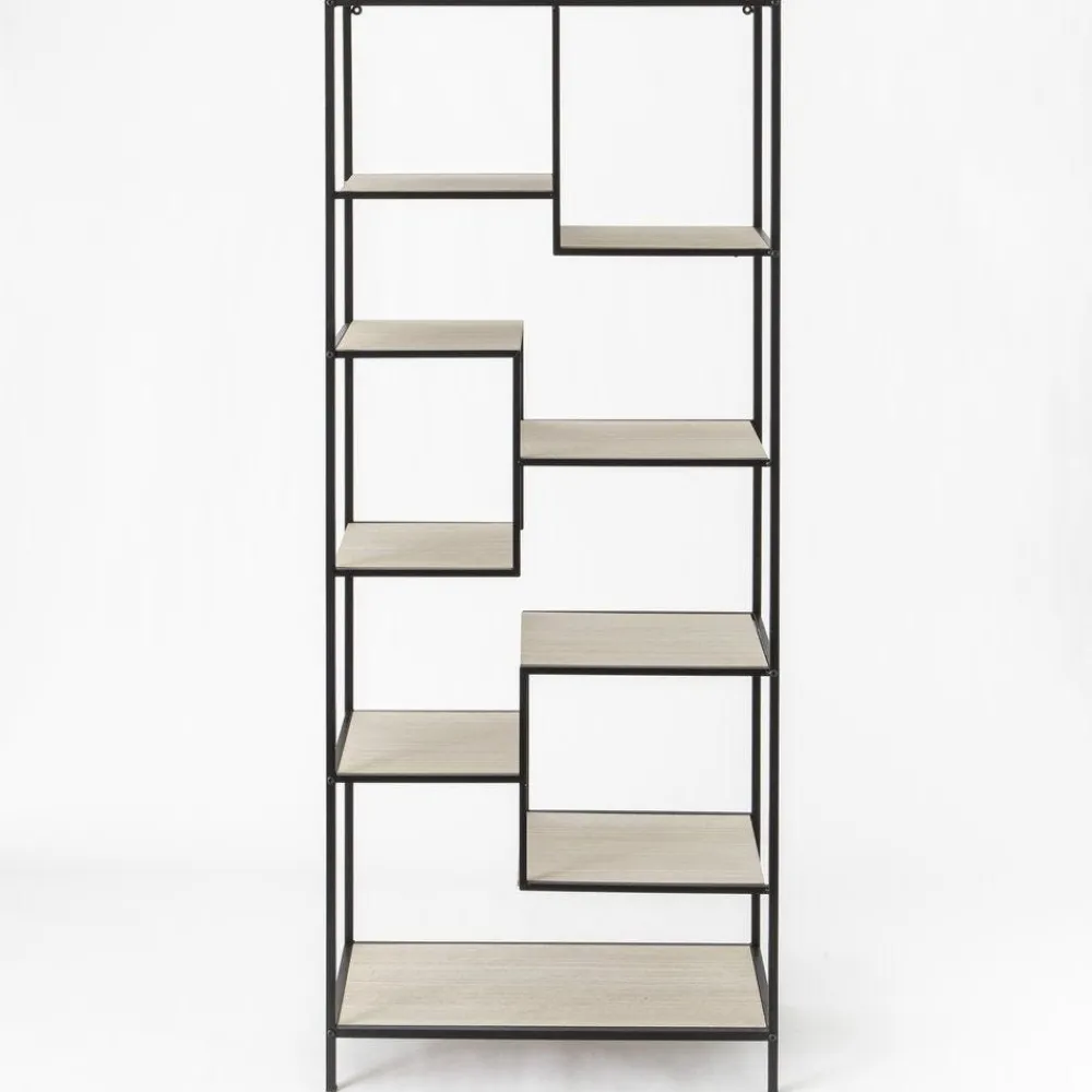 RETIF Regalmobel Aus Metall Und Holz 70 X 32 X 170 Cm Sale