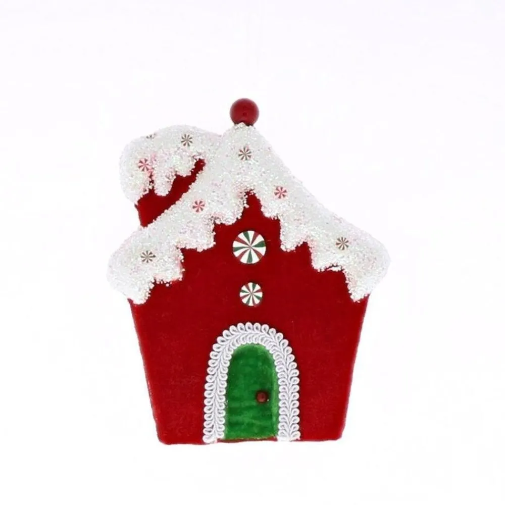 RETIF Schneebedecktes Haus Zum Aufhangen H 16,5 Cm Shop
