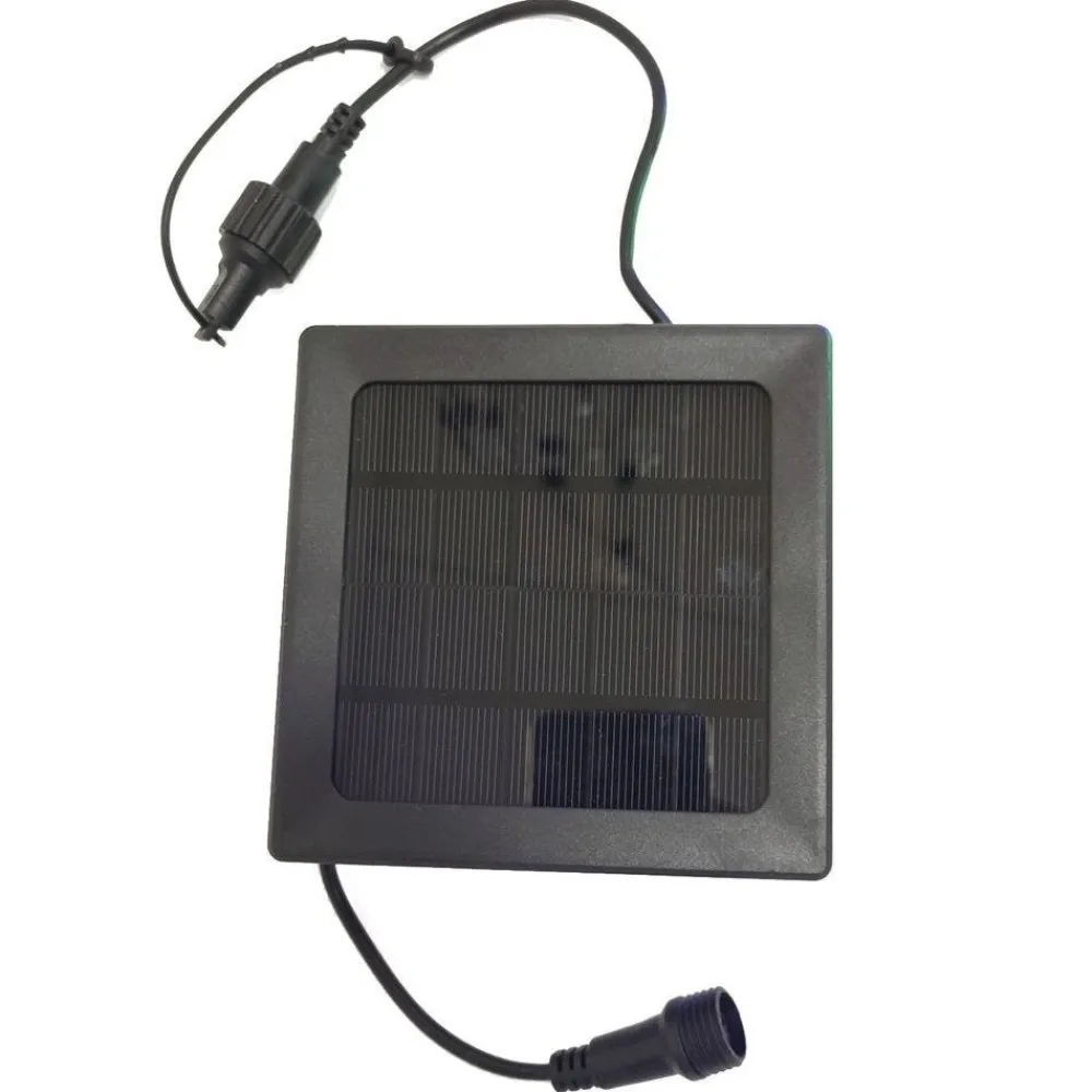RETIF Solarelektrische Girlande 10 Mehrfarbige Leds 8,10 Meter Anschliesbar Fashion
