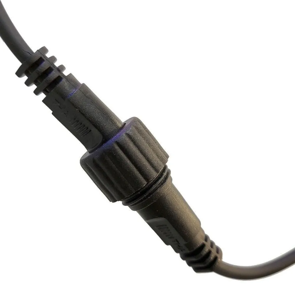 RETIF Solarelektrische Girlande 10 Mehrfarbige Leds 8,10 Meter Anschliesbar Fashion