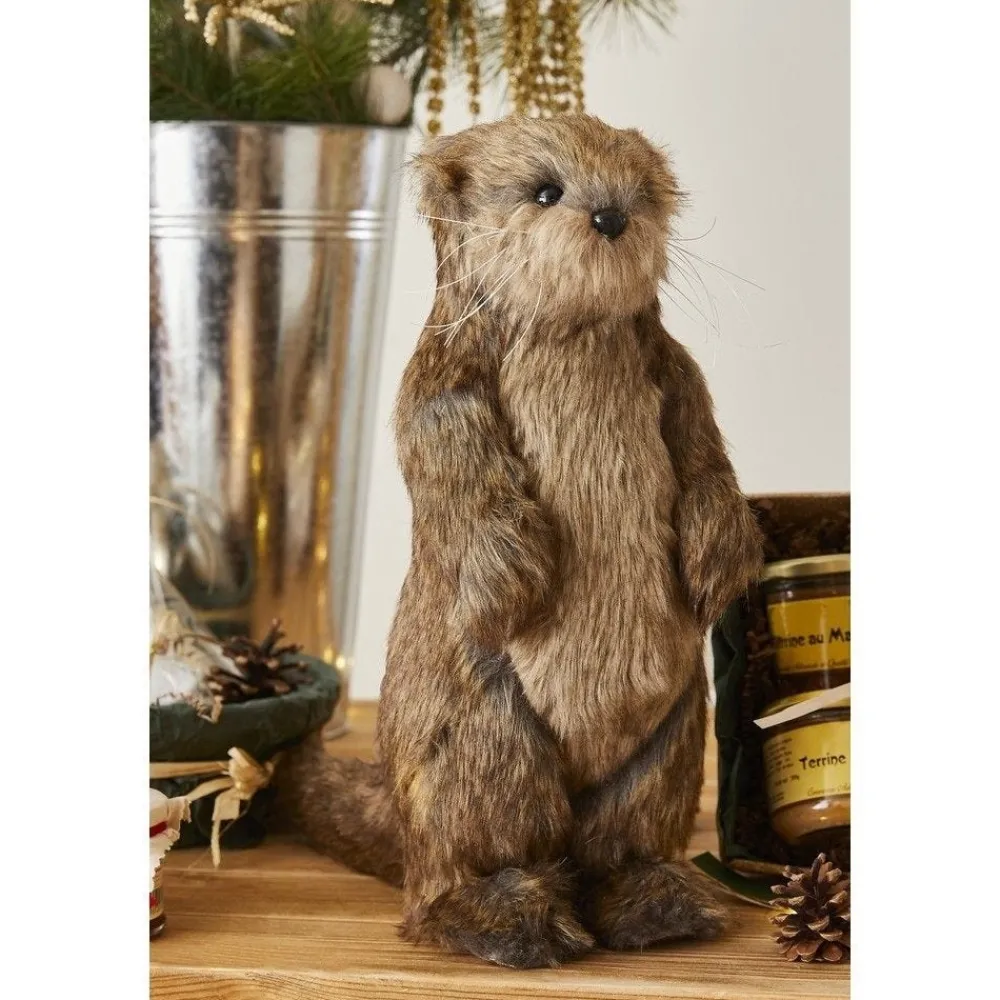 RETIF Stehender Otter 16 X 32 X 38 Cm Sale