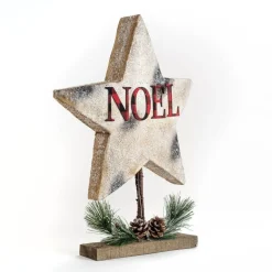 RETIF Sterntext Noel Zum Hinstellen B 38 X T 7 X H 50 Cm Cheap