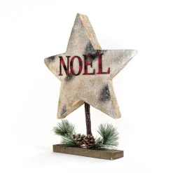 RETIF Sterntext Noel Zum Hinstellen B 38 X T 7 X H 50 Cm Cheap