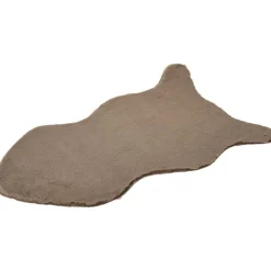 RETIF Teppich Braun Fellimitat 90 X 50 Cm Outlet