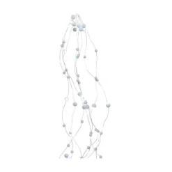 RETIF Traube Mit Schneeballen 100 Leds Kaltweis L 135 Cm Sale
