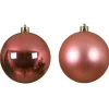 RETIF Unzerbrechliche Kugeln, Rosegold Glanzend-Matt-Glitzer-Mix O10Cm - Pro 4 Fashion