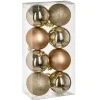 RETIF Weihnachtskugeln Gold Sortiert O7Cm - Pro 8 Best Sale