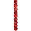 RETIF Weihnachtskugeln Rot Sortiert O6Cm - Pro 9 New